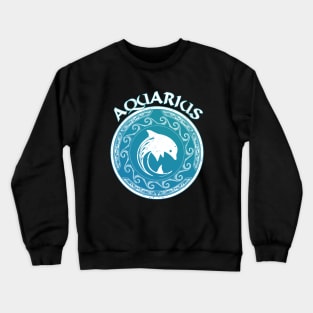 Aquarius Dolphin Crewneck Sweatshirt